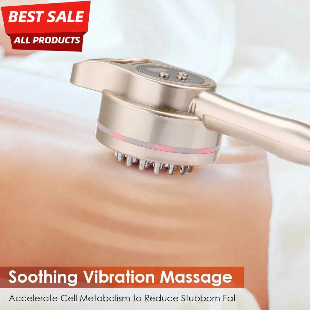 

Electric Meridian Brush Body Slimming Massager Scraping Anti Cellulite Fat Burner Micro Current Guasha Lymphatic Drainage