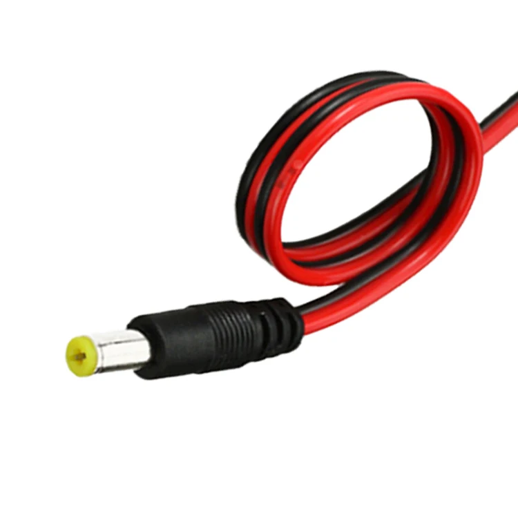Fa12V Dc Kabel Nieuwkomers Dc Power Line Jack Adapter Plug Vrouwelijke Dc Rood Zwart Bus Koper Dc Rood Zwart power Line