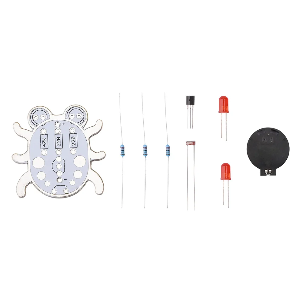 DIY Rüsselkäfer-Augen-LED-Fotoresistor-Sensor-Modul Löten-Lern-Kit DIY Anfänger lernen, Spaß-Kit zu löten – Detail 30