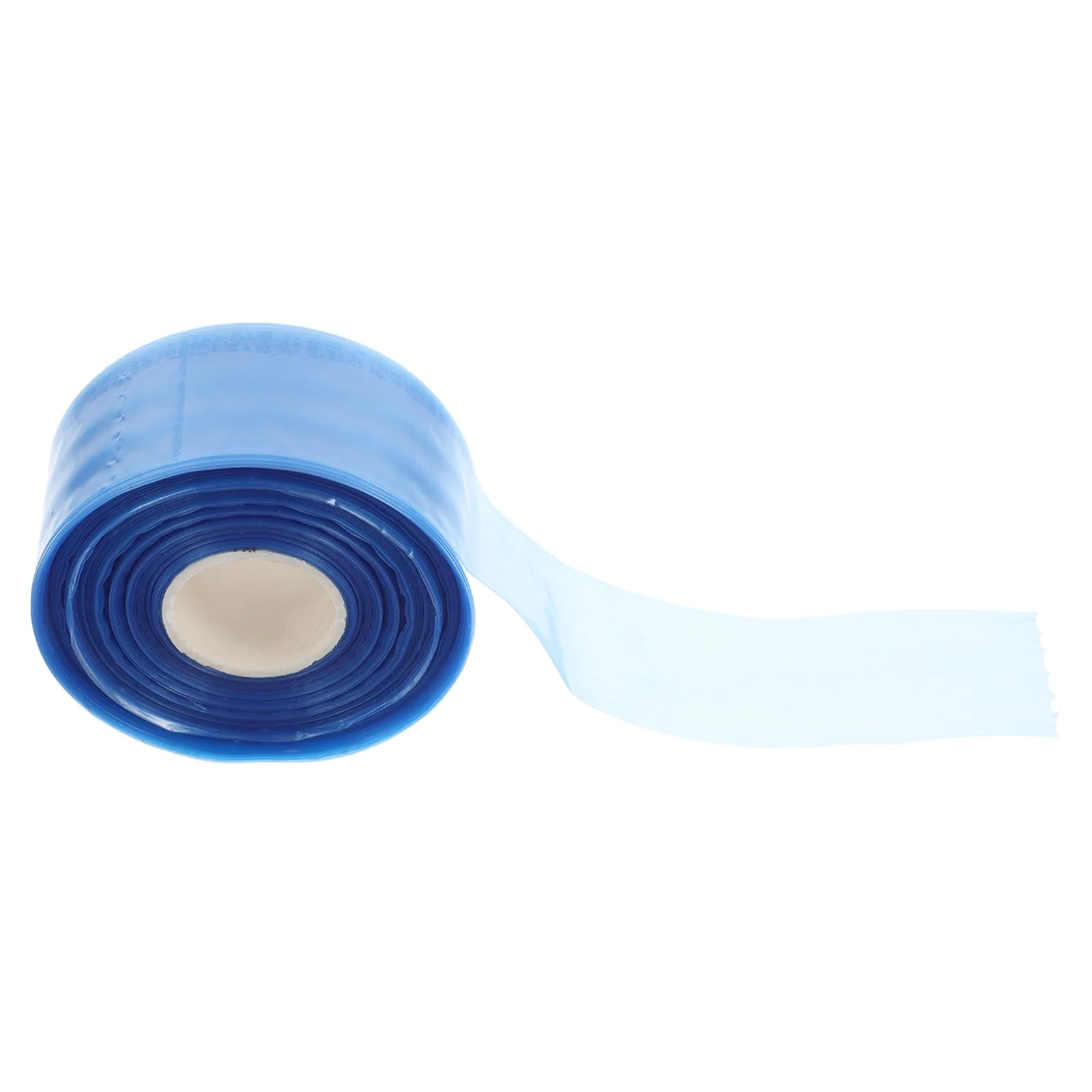 

1 Roll Eyeglass Protector Sleeves Blue Pvc Hairdressing Shield For Temple Protection Salon Home Use Anti-Slip Glasses Arm Covers