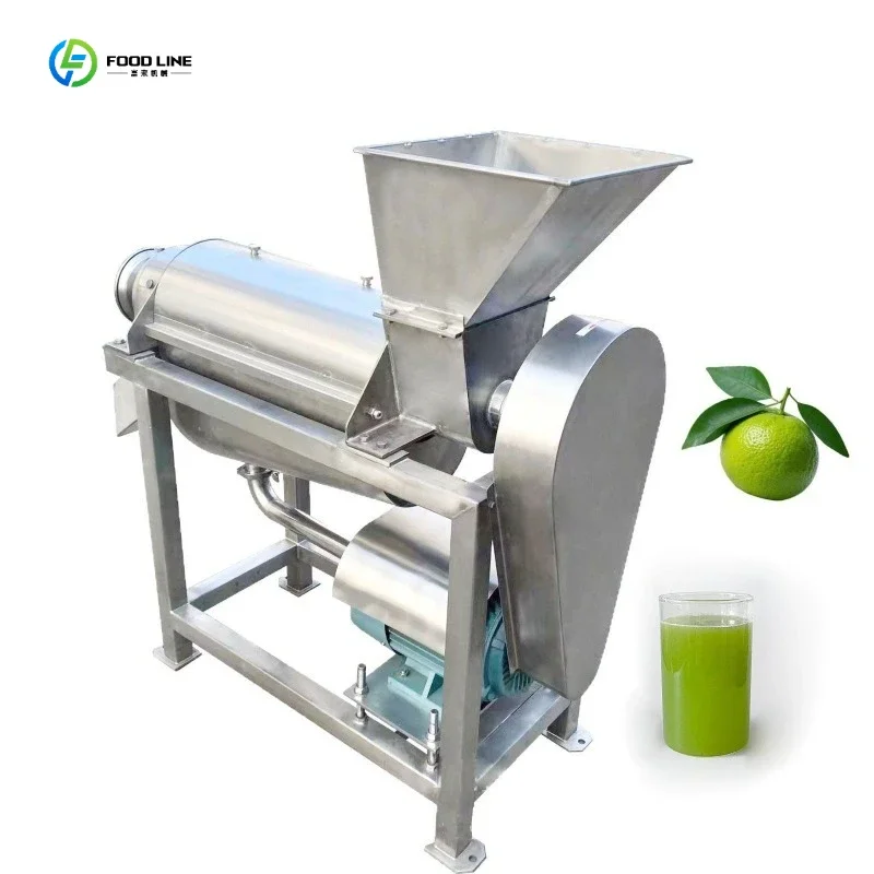 Screw Juicer Machine Food Grade Screw Type Juice Extractor for Business Use FL Customized