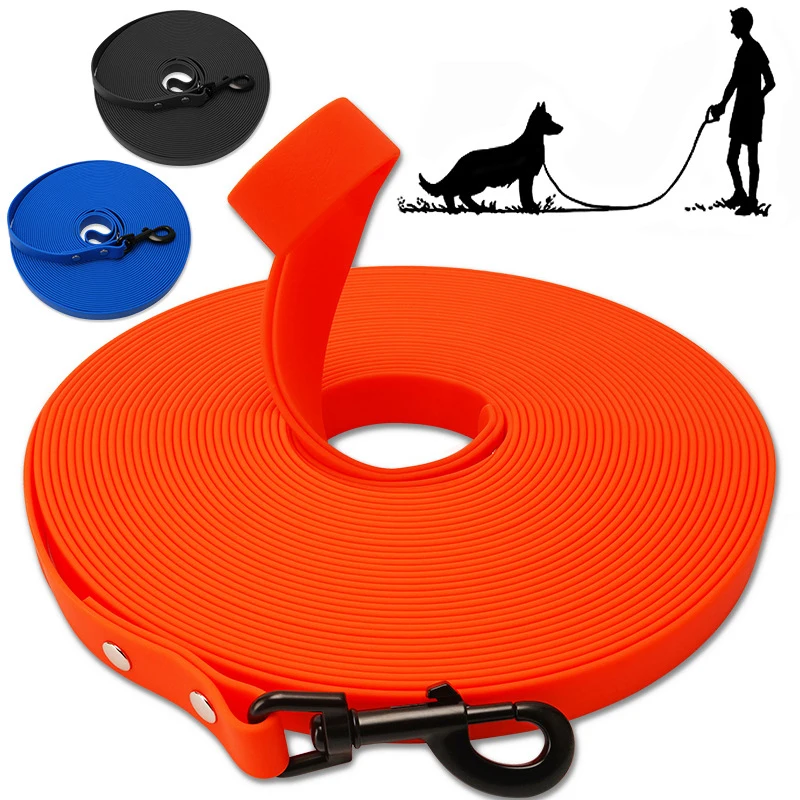 Dog Training Long Leash, Outdoor Leash 10/16.5/33/50 Feet Suitable for All Kinds of Pet Dogs, Easy to Care, Waterproof, Camping