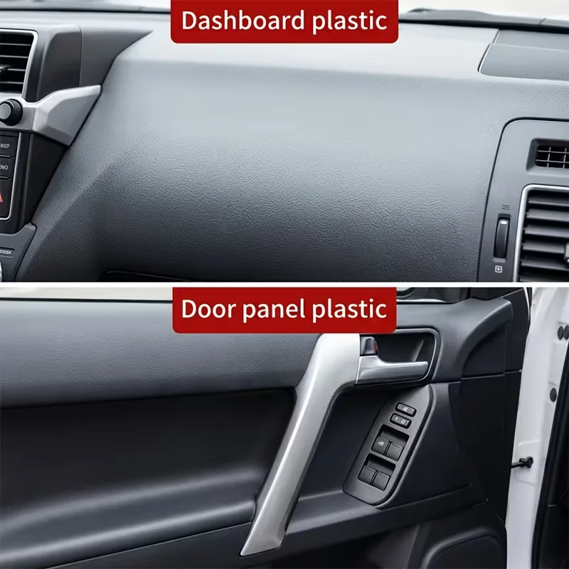 Plastic Restorer Renewal Wax, Long-Lasting Anti-Aging Car , For Interior Dashboard Exterior Trim Rubber Tire Surface Protection