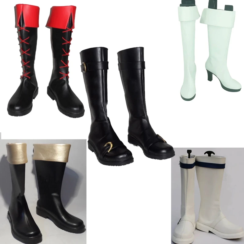 Anime Soul Sakata Gintoki Kagura Imai Nobume chaussures Cosplay Sarutobi Ayame noir Okita Sougo bottes hommes femmes sur mesure