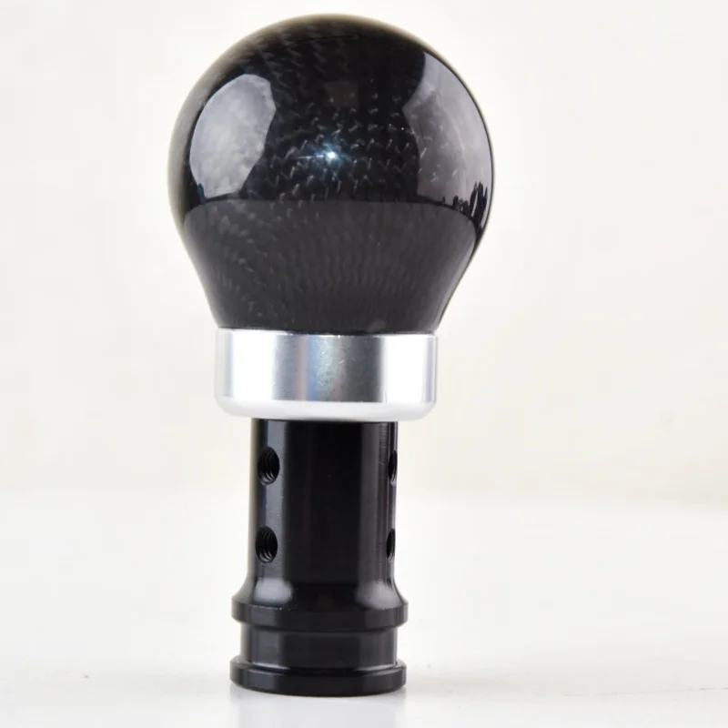 

Carbon Fiber Gear Lever Head And Metal Gear Shift Rod Combination High Performance Car Modification Auto Transmission Parts