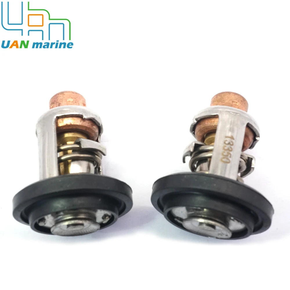 2 Pcs Outboard 143°F / 62°C Thermostats 75692Q2 for Mercury Marine 135-200 HP Replace 75692T3 75692 Sierra 18-3553 18-3543