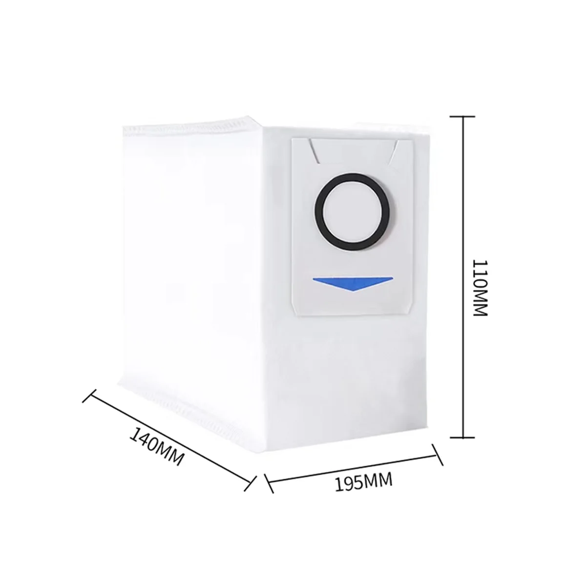 Pièces d'aspirateur pour Deebot X1 OMNI Turbo / T10 OMNI Turbo, sacs à poussière, filtre Hepa, brosse latérale principale, pièces de rechange en tissu de vadrouille