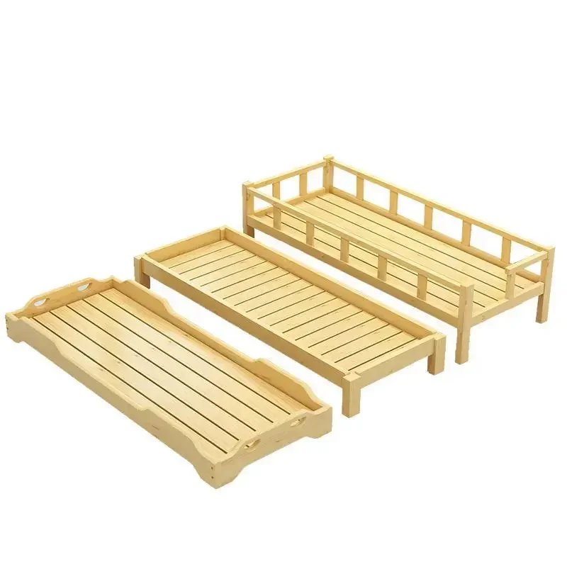 Kindergarten special bed Solid wood stacked bed Male and female primary school students Early education care class