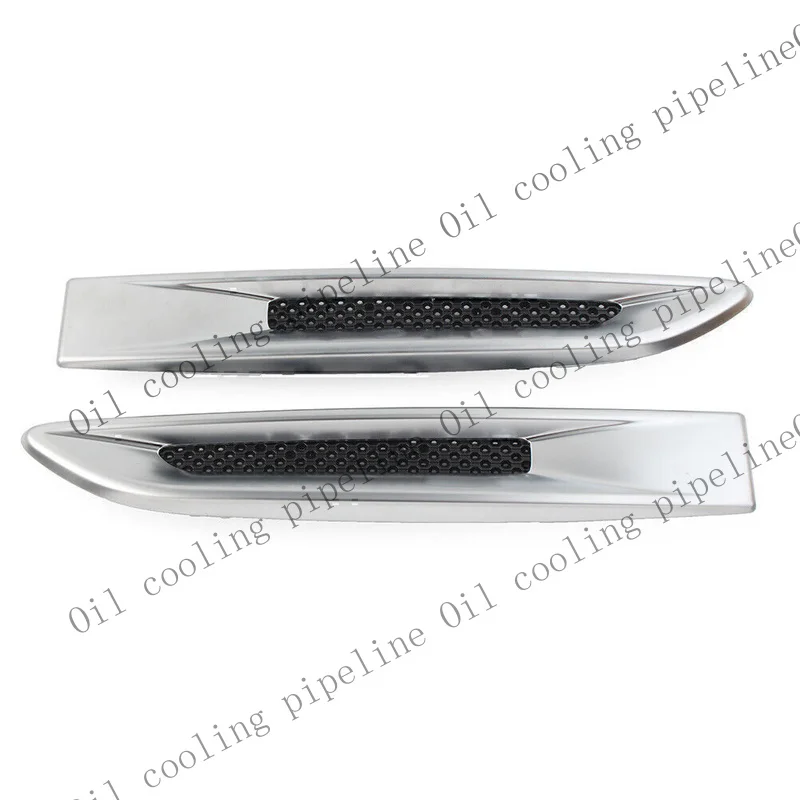 A+ 1 Pair Front Side Fender Air Vent Outlet Grille Trim For Jaguar XE F-Pace XF 260