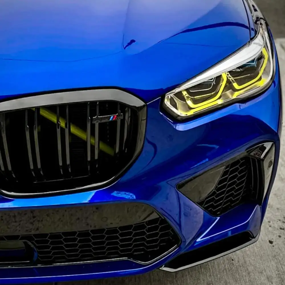 وحدات LED عين الملاك الصفراء CSL الأمريكية لسيارات BMW X5 G05 X6 G06 M F95 F96 40iX 50iX SUV Pre-LCI 2019-2022 ضوء النهار