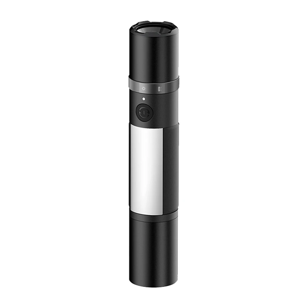 MIJIA Multifunctional LED Flashlight Zoomable Ultra Bright Torch Window Breaker Safety Belt Cutter Car Emergency Light 3100mAh