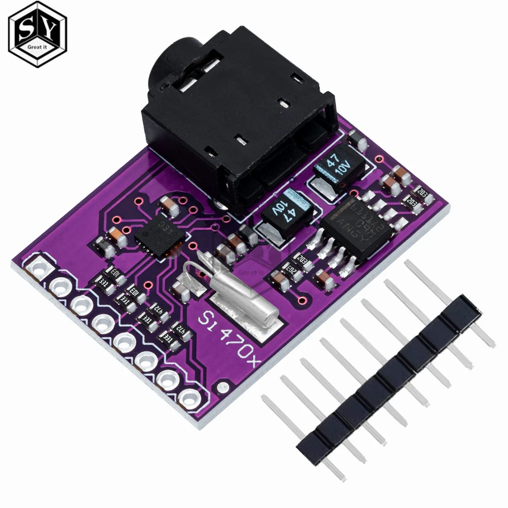 Si4703 RDS FM Radio Tuner Evaluation Breakout Module For Arduino AVR PIC ARM Radio Data Service Filtering Carrier Module