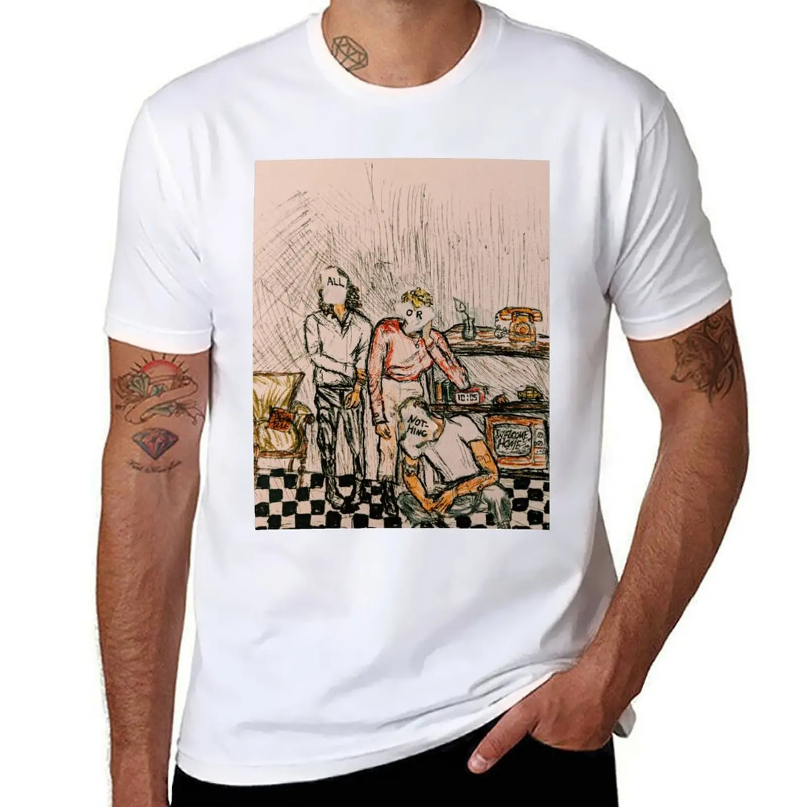 

ALL OR NOTHING T-Shirt man t shirt cotton t shirt man cotton T-Shirt