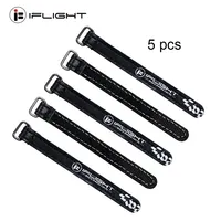 5pcs 10X100mm / 10X130mm iFlight Magic Sticker Tape Nylon Lipo Battery Strap Belt Reusable Cable Tie Wrap for FPV RC Battery