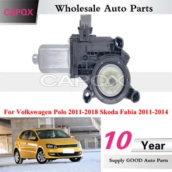 CAPQX Window Glass Lifter Motor For Volkswagen Polo 2011-2018 Skoda Fabia 2011-2014 Power Window Motor