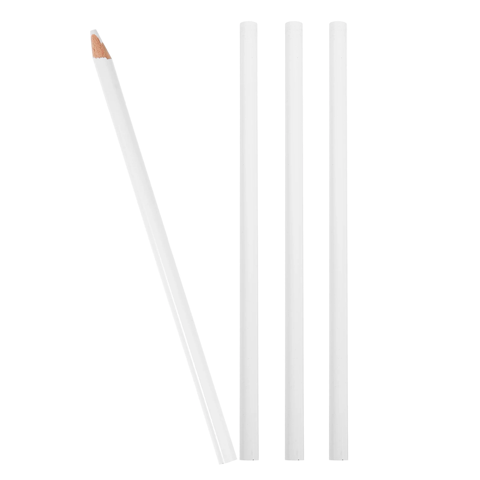 

4pcs White 4.0mm Drawing Material Pens Special Pencils for Glass Ceramic Metal Marking Painting Supplies Versatile