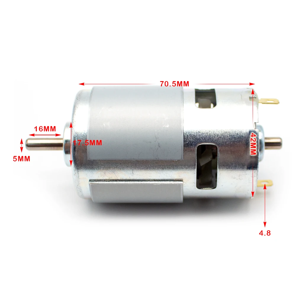Set tosaerba fai da te DC 12V 775 Motore Lama in acciaio al manganese Strumenti per falciatura da giardino Mini tagliaerba Y