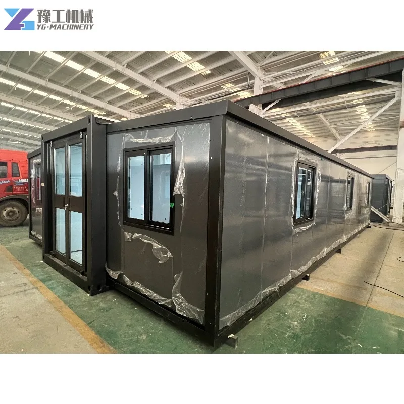 Casa Contenedor Prefabricada de 20 pies, Vivienda Modular Plegable y Portátil para Holanda