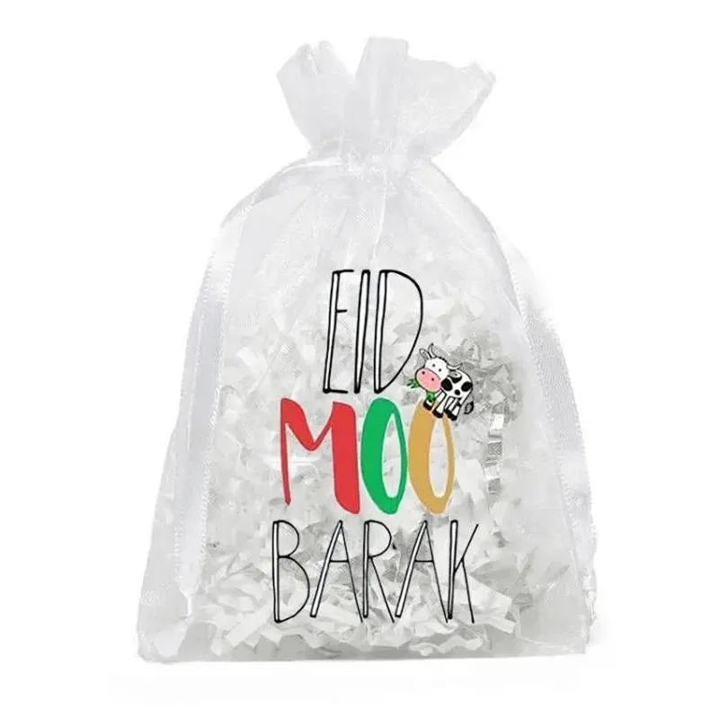 12sheep cow Eid ul-Adha kid gift present bags happy Eid Al Adha Mubarak Muslim Islamic Ramadan Kareem iftar party decoration