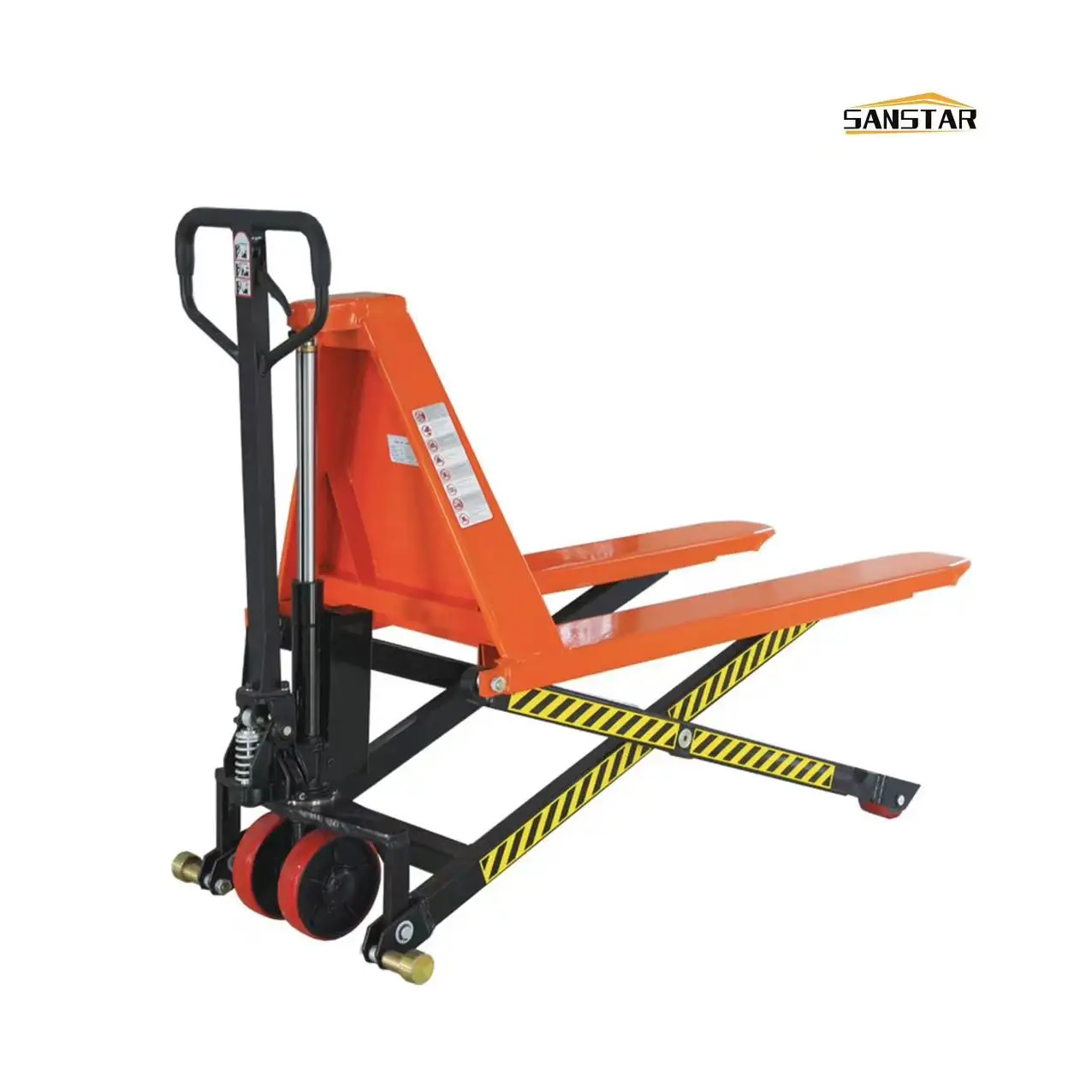 

Брендовая высококачественная ручная тележка для поддонов грузоподъемностью 2,5 тонны с колесной тележкой в сборе