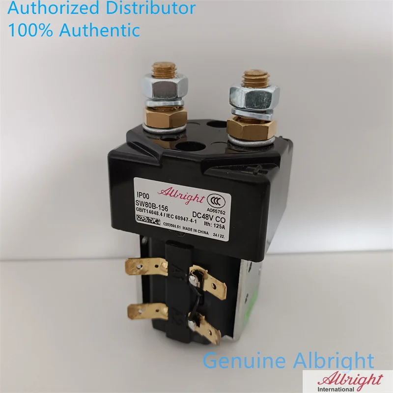 Originale Albright SW80 Contattore 24V 48V 80 V SW80-65 SW80B-156 SW80B-2149 SW80-1919L BT 248310 24 48 80 Volt Solenoide Relè