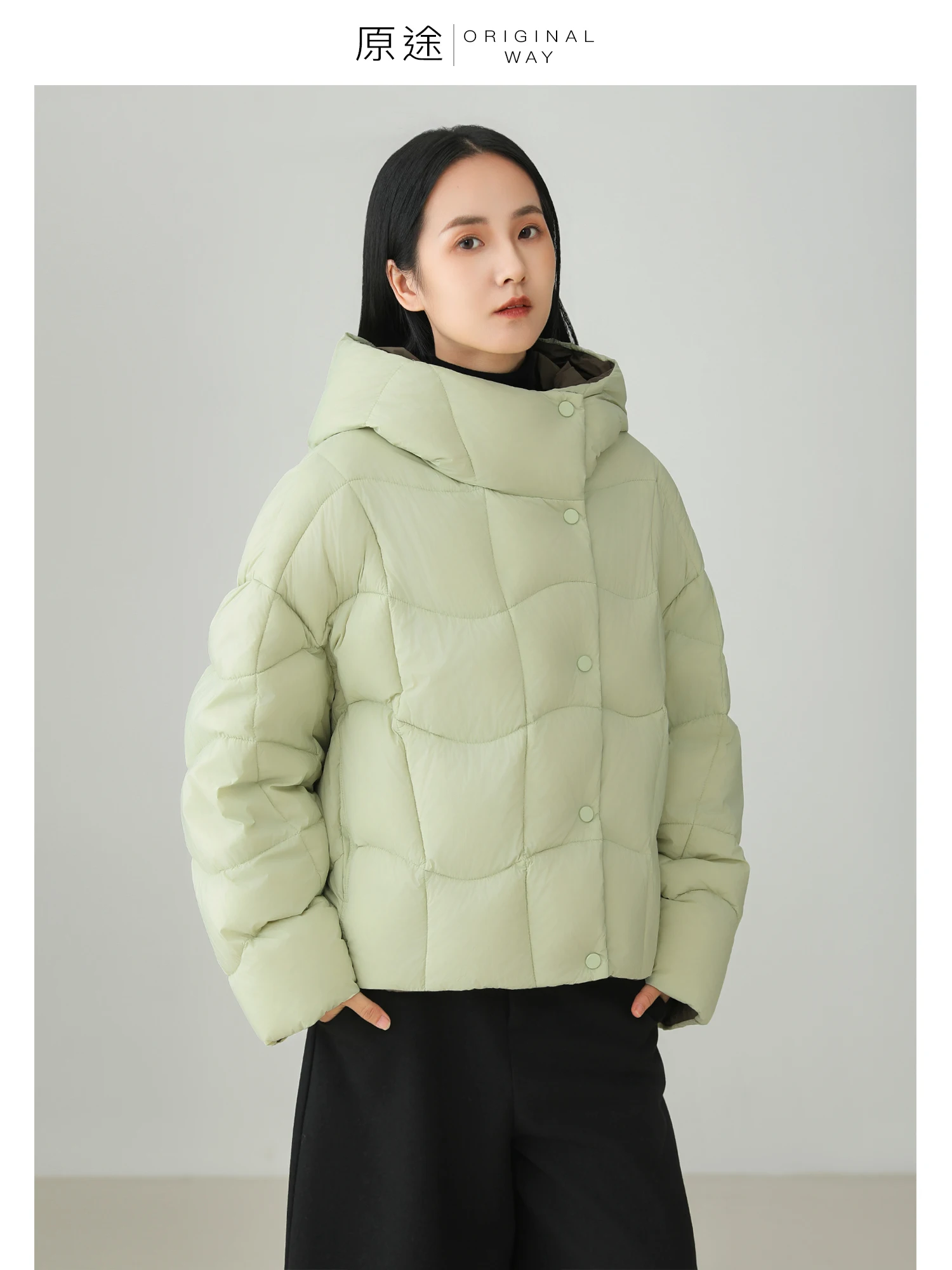 

Original Premium Hooded down Jaet Women's Thiened Winter New Sle Casual Warm Outerwear Commute Sle White Duc...