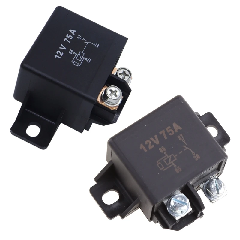 Forklift Excavator Relay Stop Solenoid Relay Safety Main Preheating Start Relays 0332002168 High Temperature Resistance