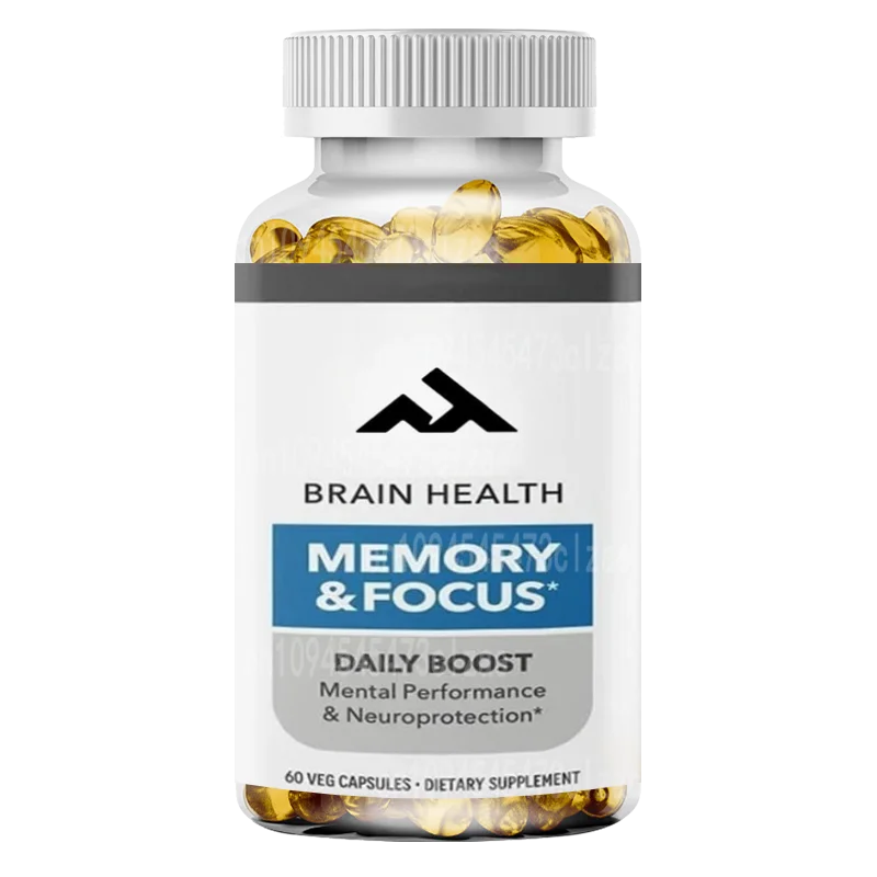 

Boosts Cognitive Performance & Healthy Brain Function - Gotu Kola Ginkgo Phosphatidylserine Coffee Fruit & Propolis -60 Capsules