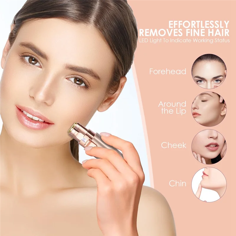 

A99G-Eyebrow And Facial Trimmer Portable Eyebrow Trimmer Rechargeable Shaving Trimmer