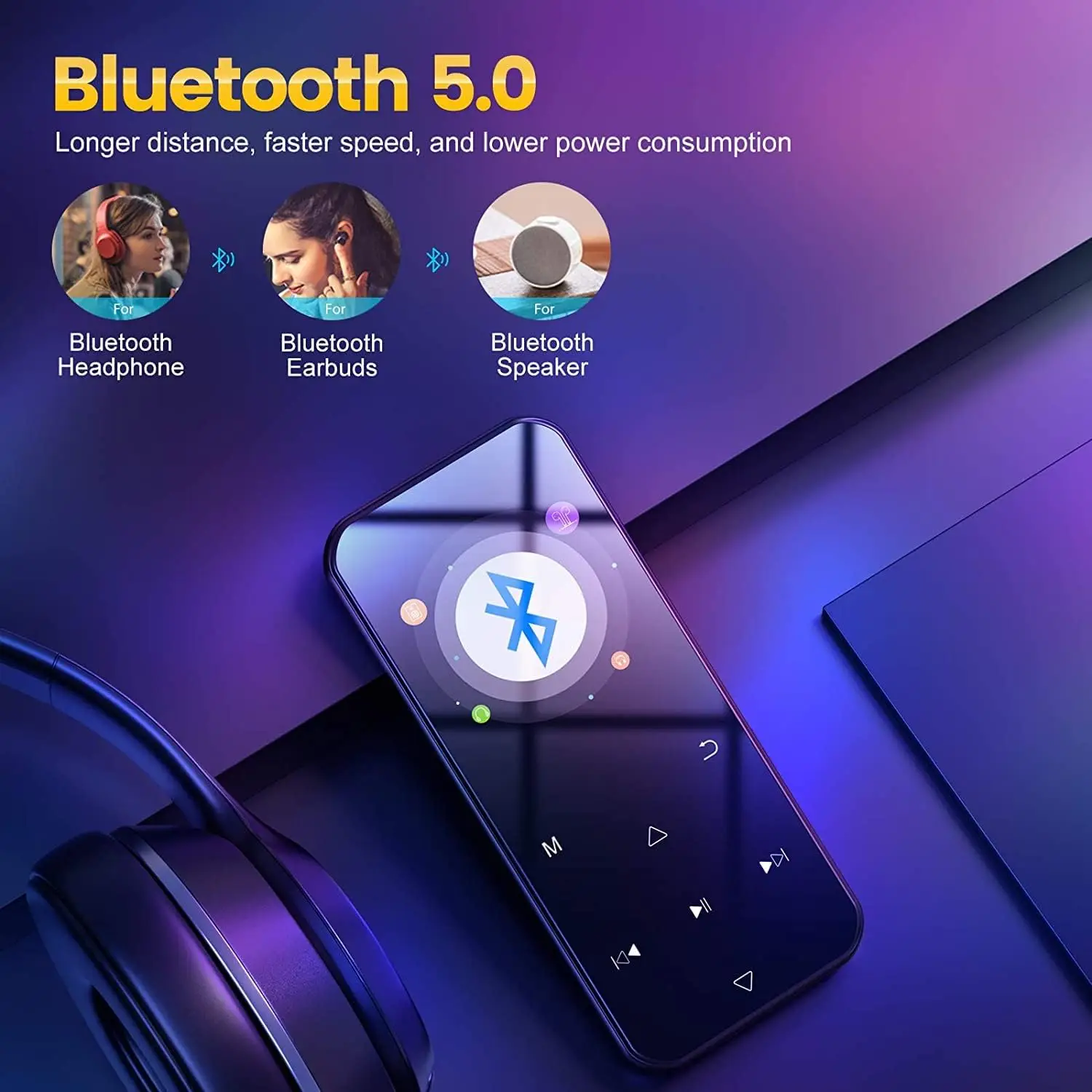 Ruizu 32GB Mp3 Play…