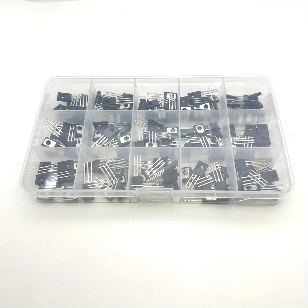150pcs TO-126 Transistor Assortment Kit Pack B772 D882 BD139 BD140 C106 D669 B649 D237 D238 13003 BD136 BD235 BD438 BT134 2P4M image 4