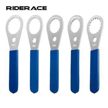 כלי הסרת מפתח תחתית לאופניים RIDERACE Bike BB Remover 39/41/44/46/49mm עבור Shimano BBR9000 SRAM IXF DUB BSA30