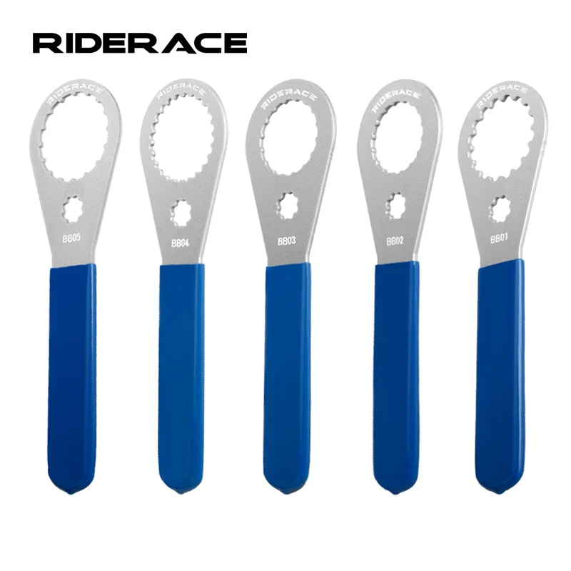 RIDERACE 자전거 하단 브래킷 렌치 제거 도구, 자전거 BB 리무버, 시마노 BBR9000 SRAM IXF DUB BSA30 용, 39mm, 41mm, 44mm, 46mm, 49mm