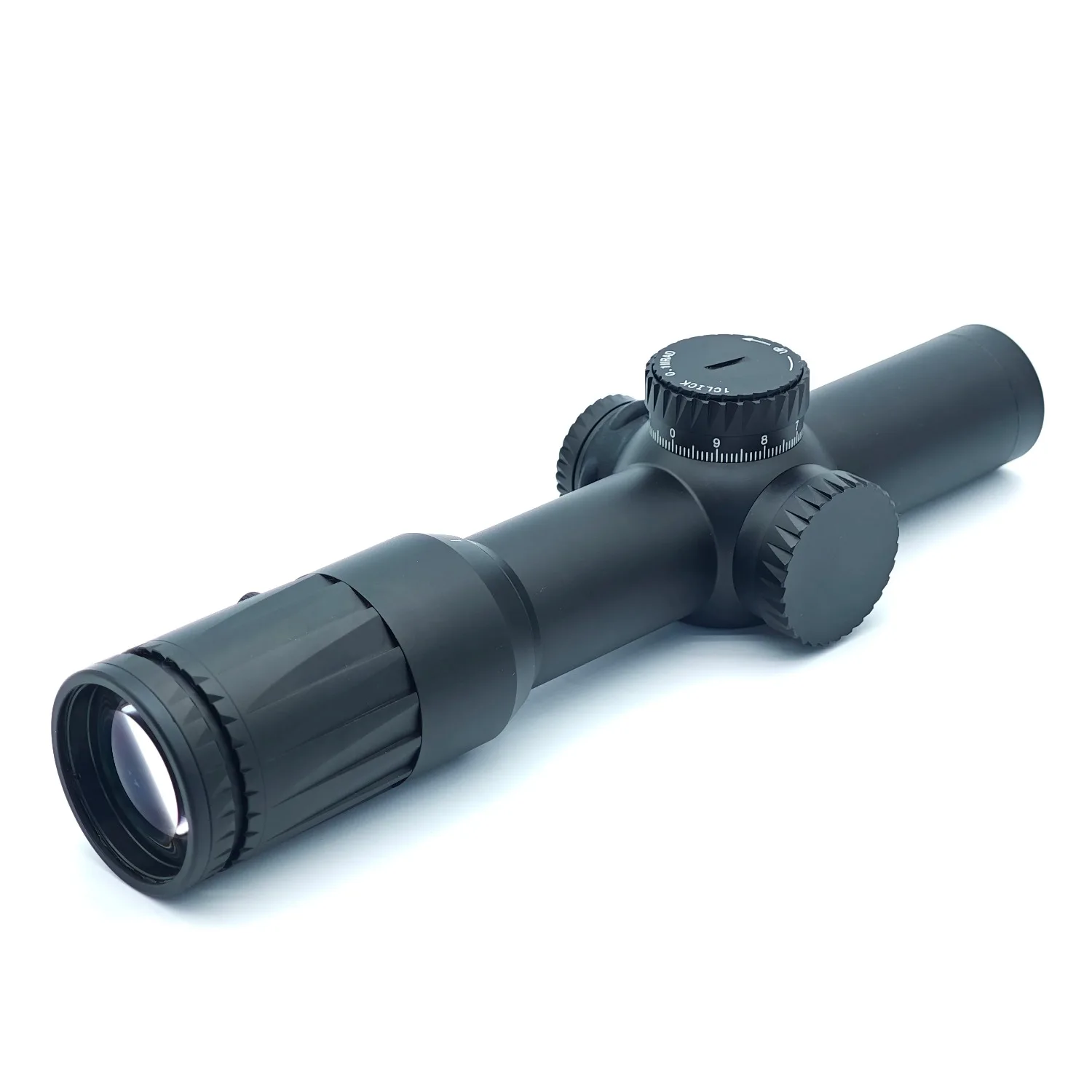 VUDU Scope FFP LE5 Reticle 1-10x28mm Precision Riflescope First Focal Plane Illuminated Rifle Scope MRAD 34mm Maintube Black