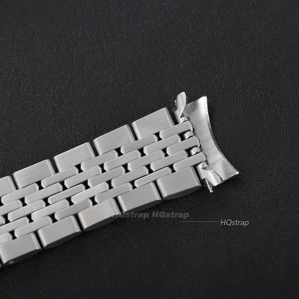 Straight/Curved End Stainless Steel Watch Strap 20mm 22mm for Jubilee SKX007/009 for Seiko Metal Bracelet Screw Link Solid Band view 6