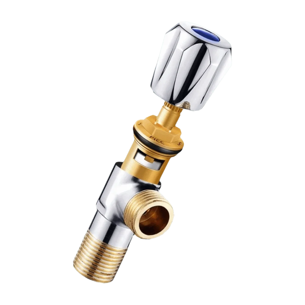 

Brass Material Faucet Valve Core Threaded Design Ceramic Valve Faucet Cartridge Durable Copper Construction Faucet Inner Valve