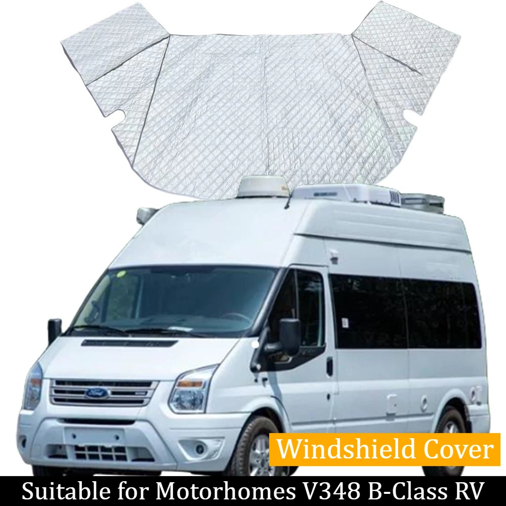 Suitable for Motorhomes V348 B-Class RV Car Window Shade Windshield Cover Sunshade Sun Protector Protect Privacy Car Accessories