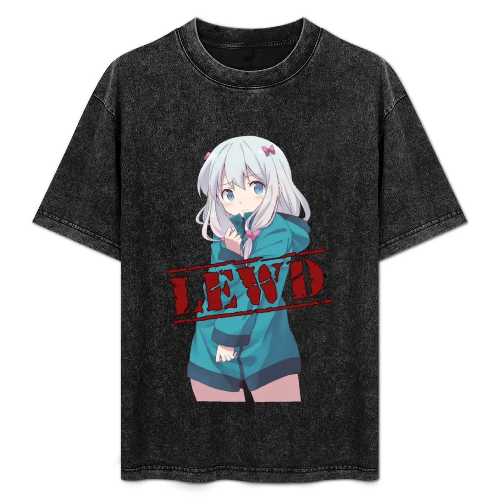 

Eromanga Sensei: Lewd Sagiri Is Lewd T-Shirt Sports Casual Breathable Tee Shirt