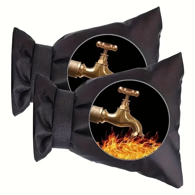 1Pc Winter Outdoor Faucet Cover, Waterproof Garden Faucet Antifreeze Protective Socks, Reusable Faucet Protective Cover