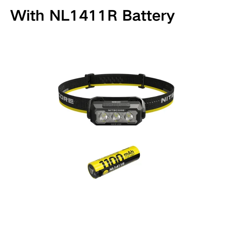 NITECORE HA15 UHE 400 lumen hoofdlamp