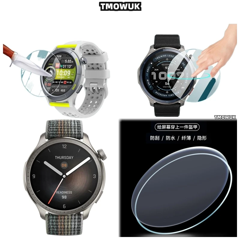 

For Amazfit GTR Cheetah Pro Active Edge Balance 2 Falcon - Perfect Fit Edge-to-Edge Coverage