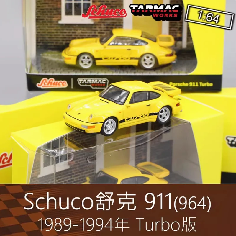 

Schuco 1:64 911 964 турбо модель автомобиля из сплава для взрослых классическая коллекция орнамент для дисплея подарок сувенир