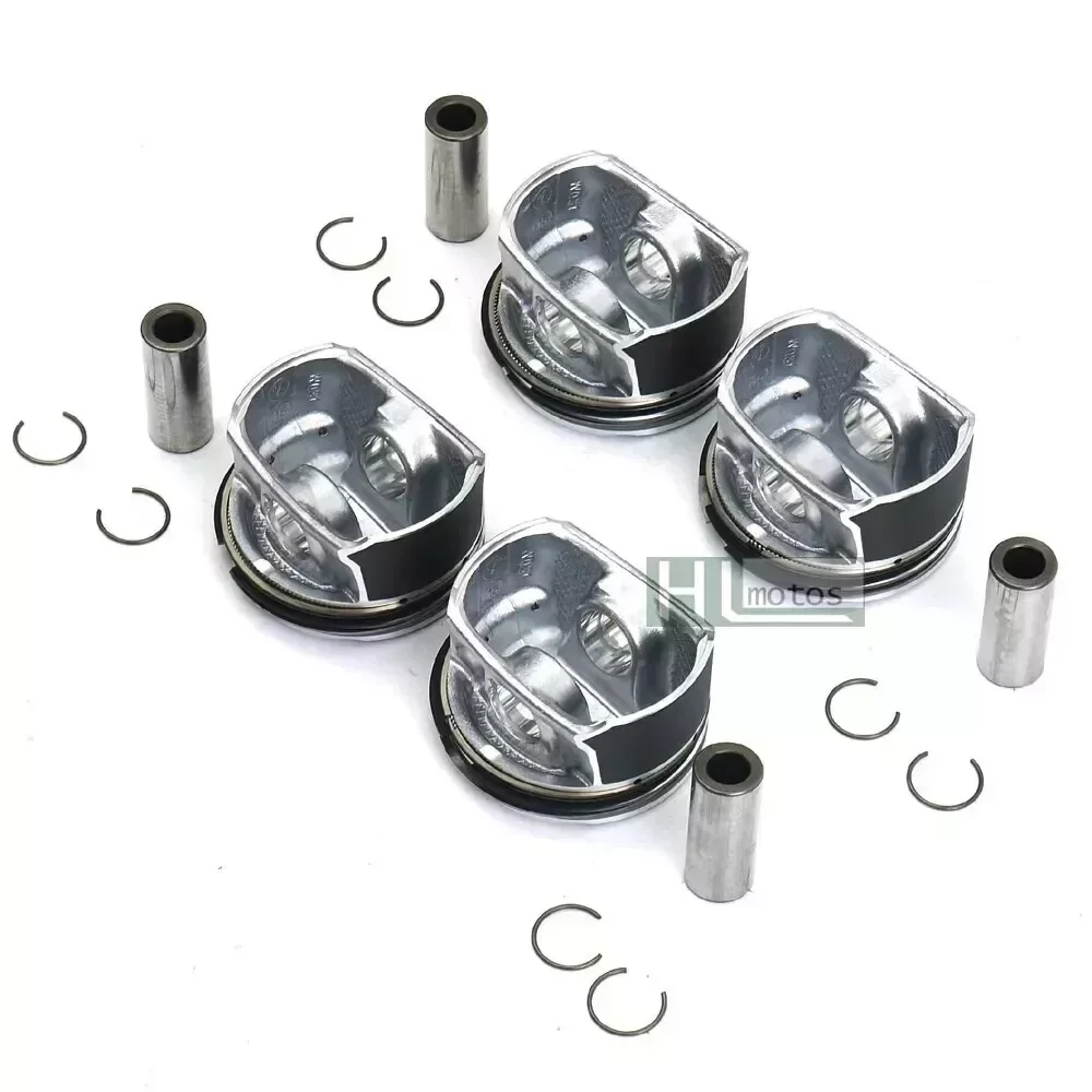 Высокое качество 4x набор поршней и колец STD для Mini Cooper Clubman S JCW R55 R56 R57 1,6T N14B16A