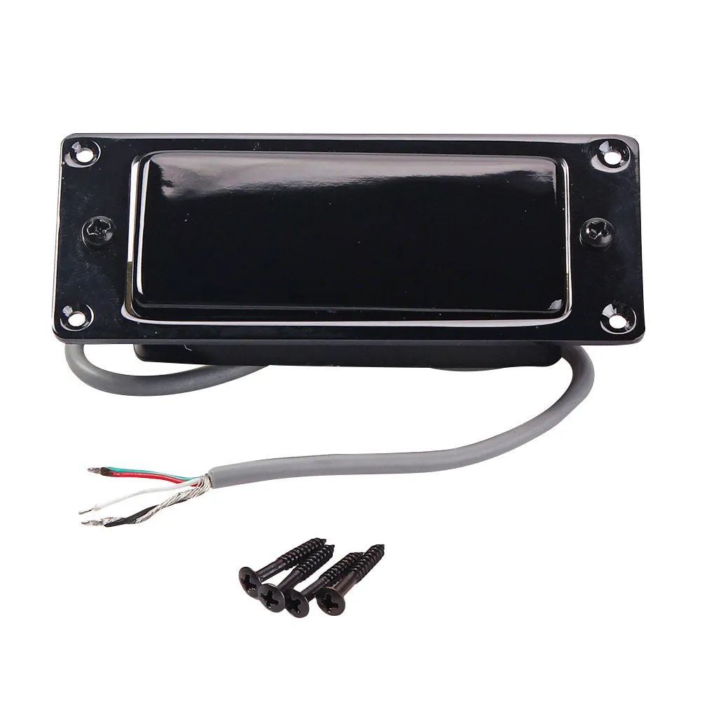 

Mini Guitar Pickup Sealed Humbucker Replacement for Guitar Bass Professional Copper Shell Pickup with Mounting Screws
