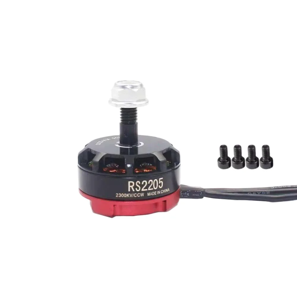 2205 2300KV Brushless Motor 12N14P 3S-4S LiPo High Speed Drone Motor CW/CCW Brushless Motor for FPV Racing Quadcopter Multirotor