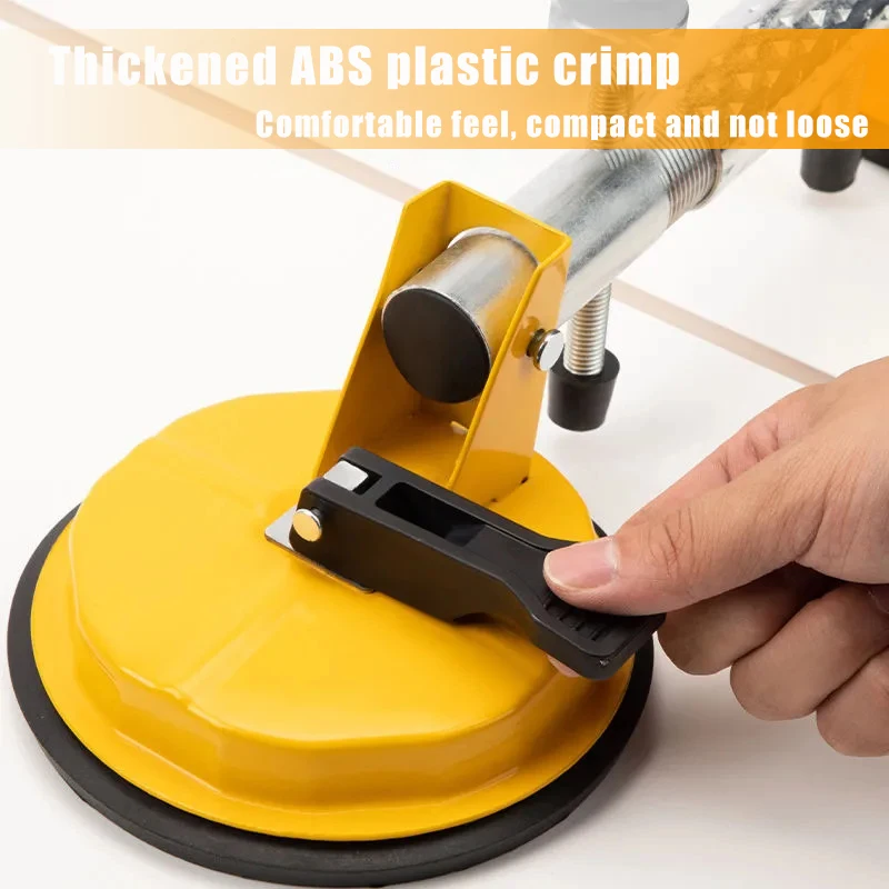 Floor Gap Fixer, Ceramic Tile Suction Cup Tool, Tabletop Tension Level Equipment Suction Cup, Heavy Duty Double Suction Cup