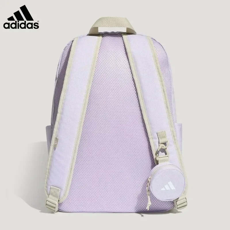 Adidas Unisex Genuine New 2-in-1 Fitness Sports Classic Simple Backpack Lightweight Multi Pocket School Travel Daypack KX0848