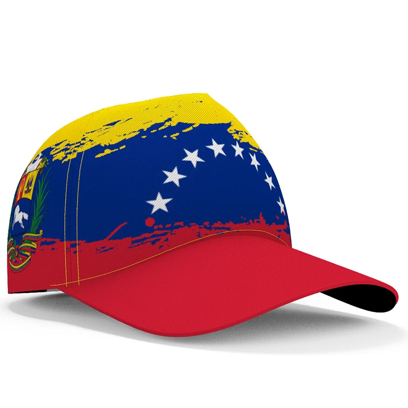 Venezuela Baseball Caps Free Custom Made Name badge Team Logo Ve Hats Ven Country Travel Venezuelan Nation Spanish Flag Headgear