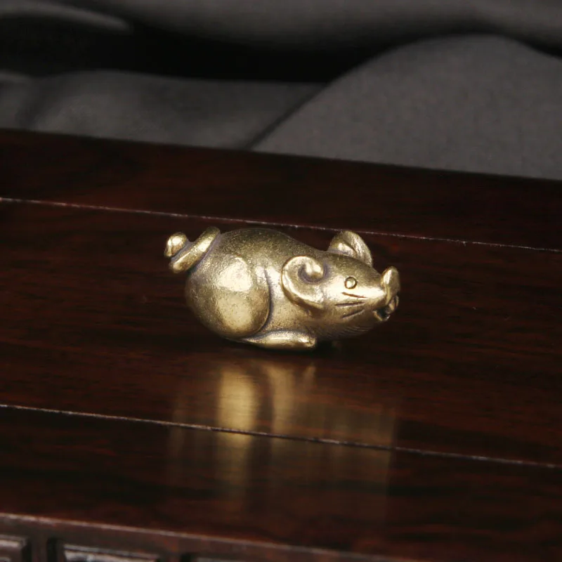 CH Brass Silver Carp Tabletop Decoration Symbolizes Abundance Every Year Creative Decoration Crafts Tea Pets And Bronze Utensils