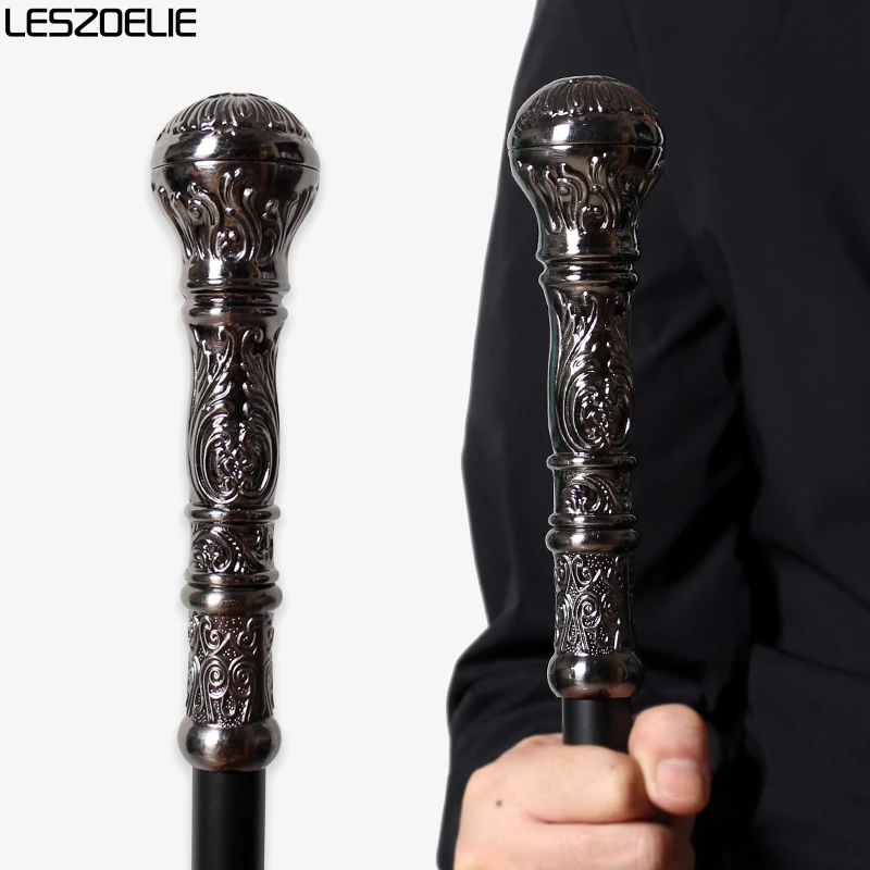 Elegant Vintage Antique Silver Detachable Walking Cane Fashionable Party Stick Man/Woman Stylish Elegant Vintage Walking Cane